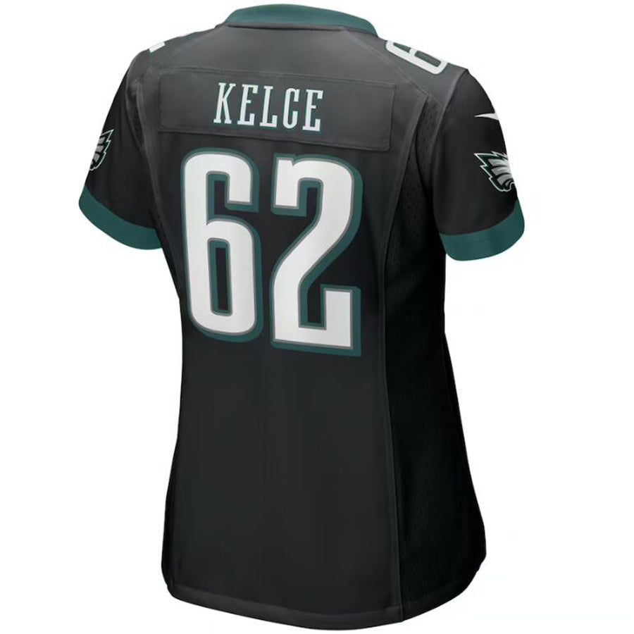 Custom #62 Black PHI Football Shirt Top