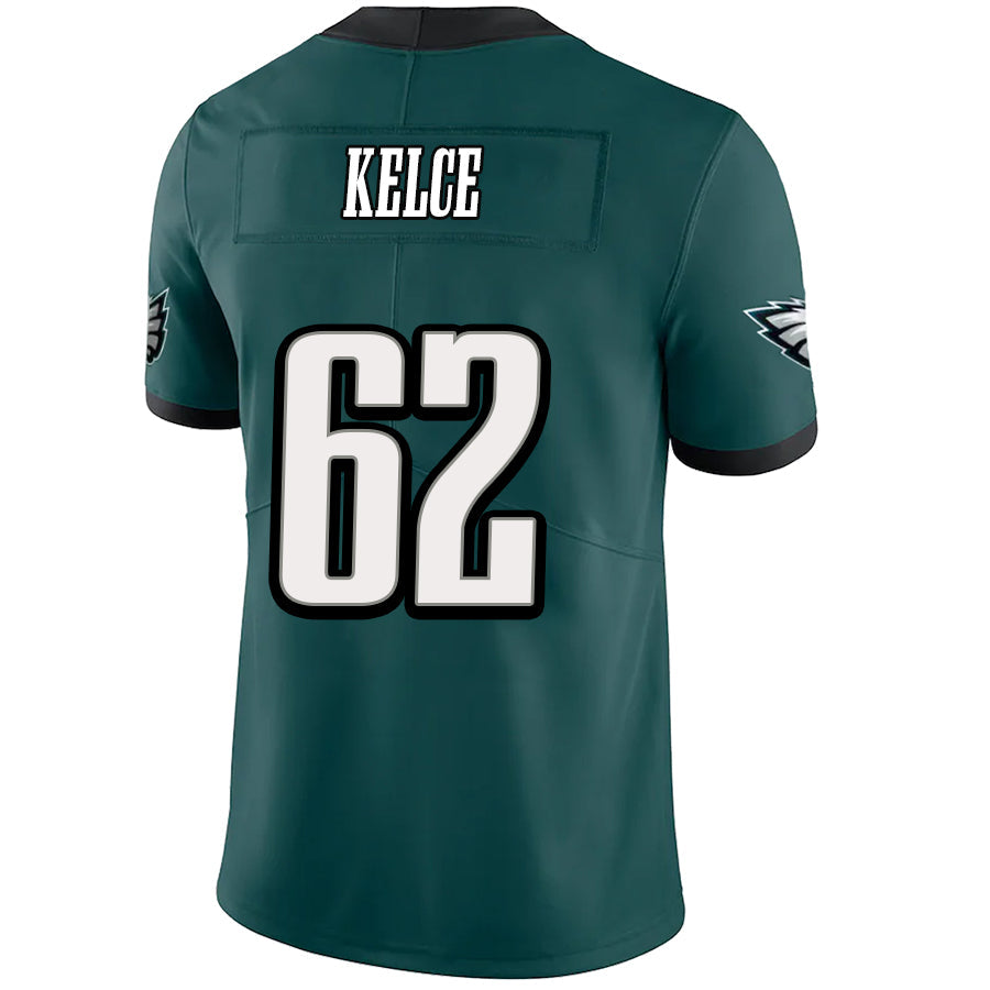 Custom #62 Green PHI Football Shirt Top