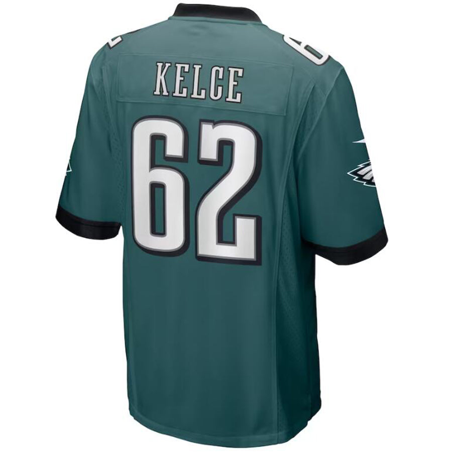 Custom #62 Midnight Green PHI Football Shirt Top