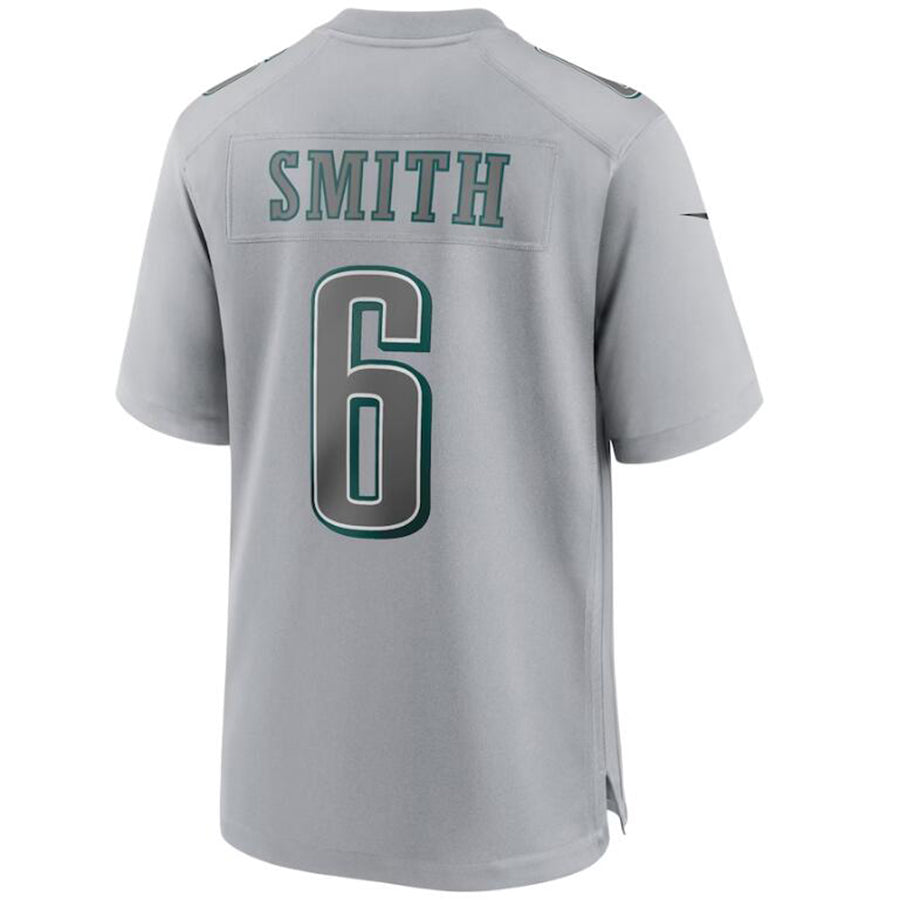 Custom #6 Gray PHI Football Shirt Top