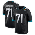 Custom #71 Black JAX Football Shirt Top