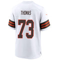 Custom #73 White CLE Football Shirt Top
