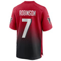 Custom #7 Red ATL Football Shirt Top
