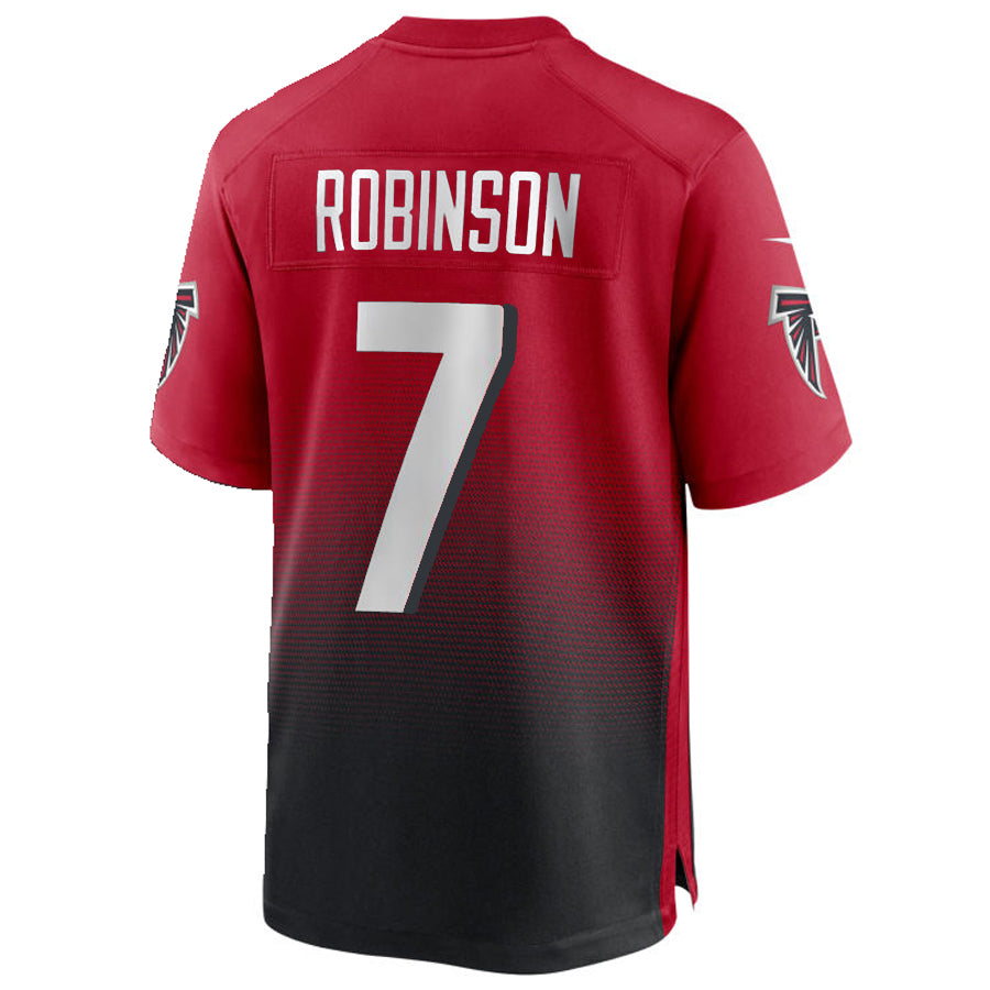 Custom #7 Red ATL Football Shirt Top