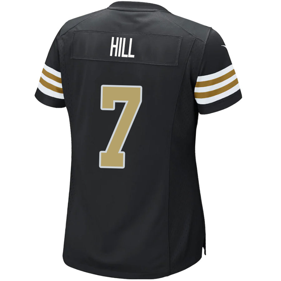 Custom #7 Black NO Football Shirt Top