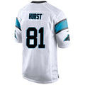 Custom #81 White CAR Football Shirt Top