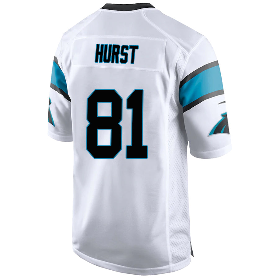 Custom #81 White CAR Football Shirt Top