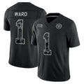 Reast T.Titans #1 Cameron Ward Player Black Limited 2026 Salute to Service Home Game Stitched Jerseys