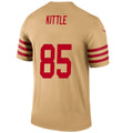 Custom #85 Gold SF Football Shirt Top