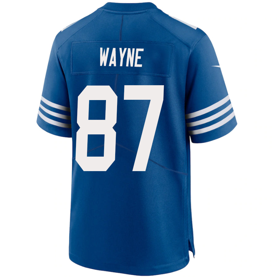 Custom #87 Royal IND Football Shirt Top