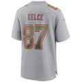 Custom #87 Gray KC Football Shirt Top