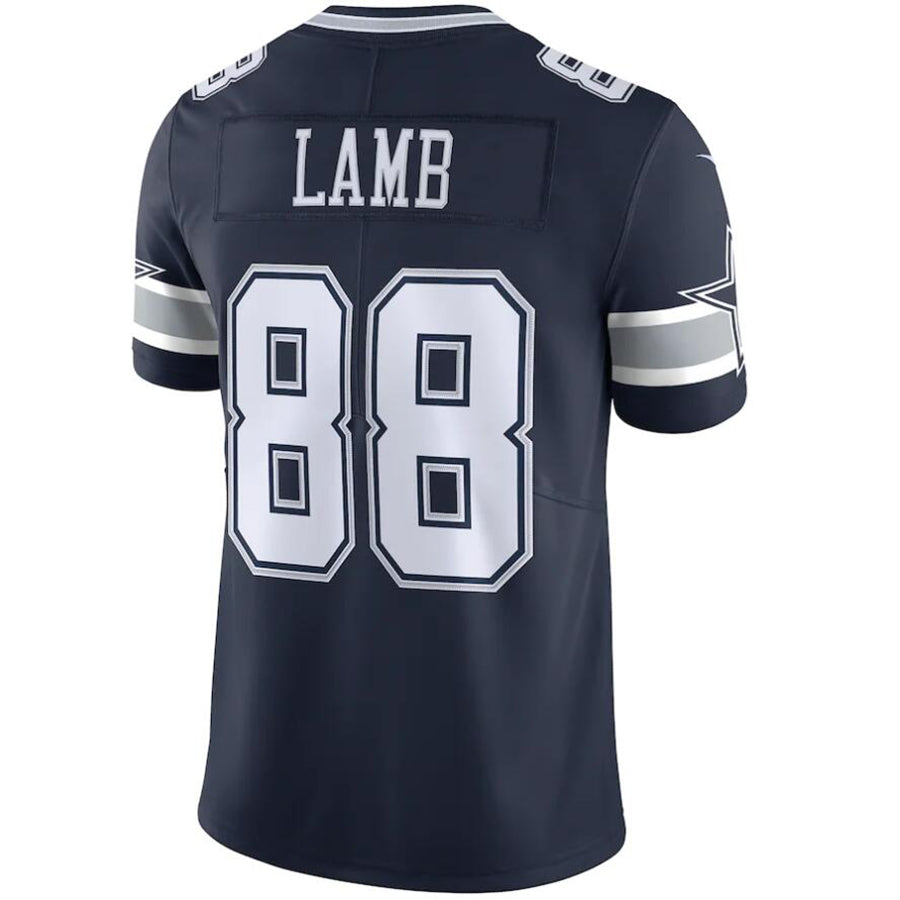 Custom #88 Navy DAL Football Shirt Top