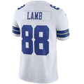 Custom #88 White DAL Football Shirt Top