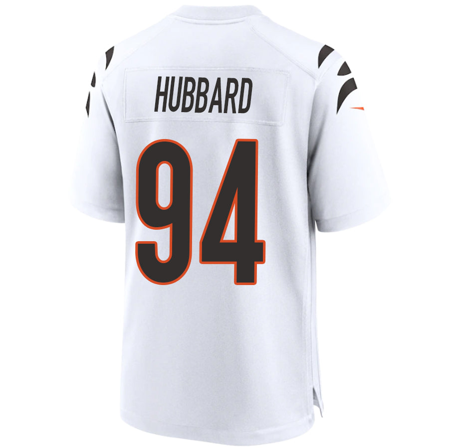 Custom #94 White CIN Football Shirt Top