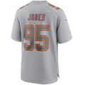 Custom #95 Gray KC Football Shirt Top