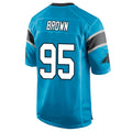 Custom #95 Blue CAR Football Shirt Top