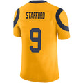 Custom #9 Gold LAR Football Shirt Top