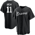 Custom #11 Black ATL Baseball Shirt Top