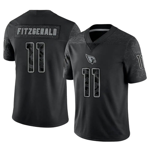 Custom #11 Black ARI Football Shirt Top