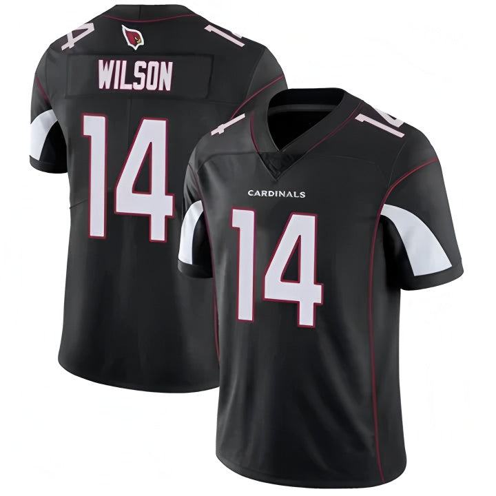 Custom #14 Black ARI Football Shirt Top