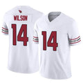Custom #14 White ARI Football Shirt Top