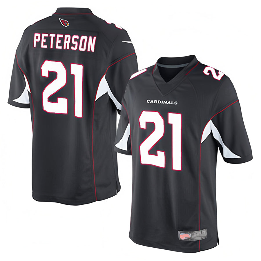 Custom #21 Black ARI Football Shirt Top