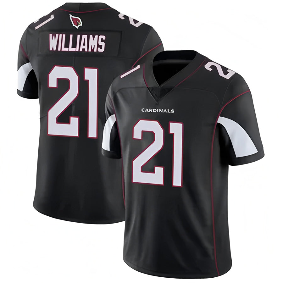Custom #21 Black ARI Football Shirt Top