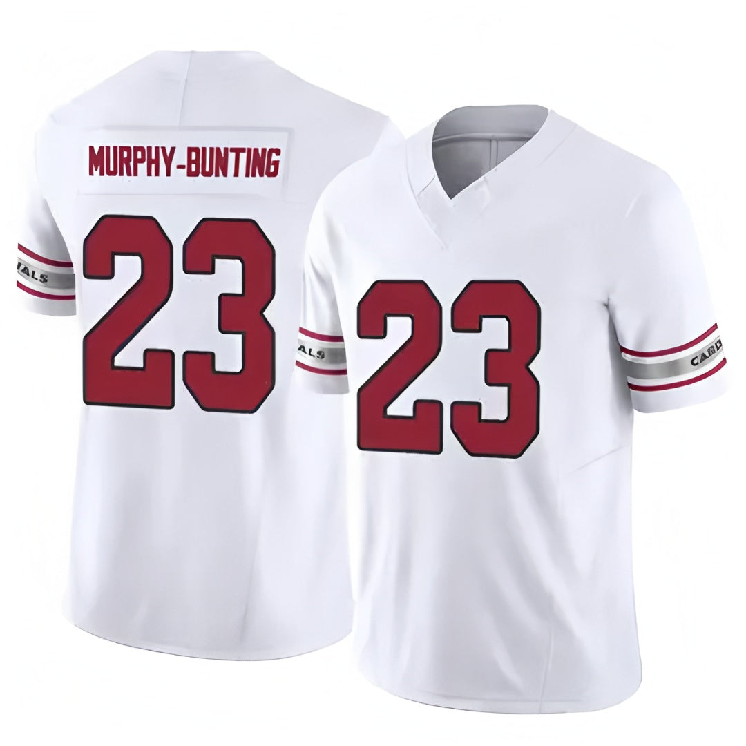 Custom #23 White ARI Football Shirt Top
