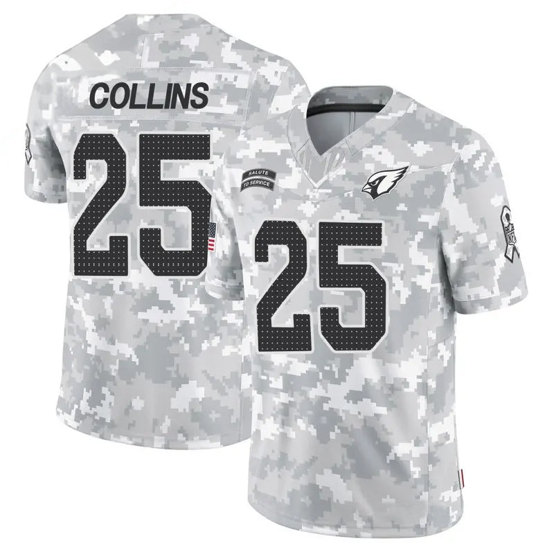 Custom #25 ARI Football Shirt Top