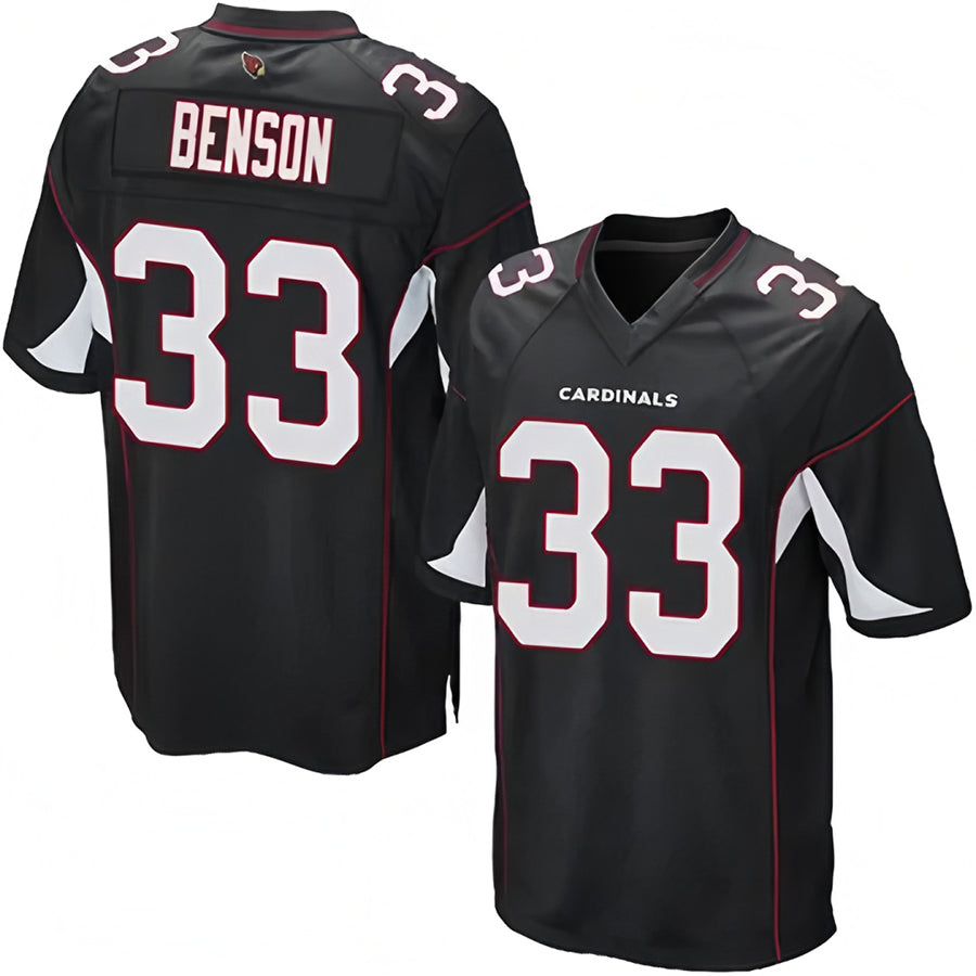 Custom #33 Black ARI Football Shirt Top