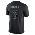 Custom #3 Black ARI Football Shirt Top
