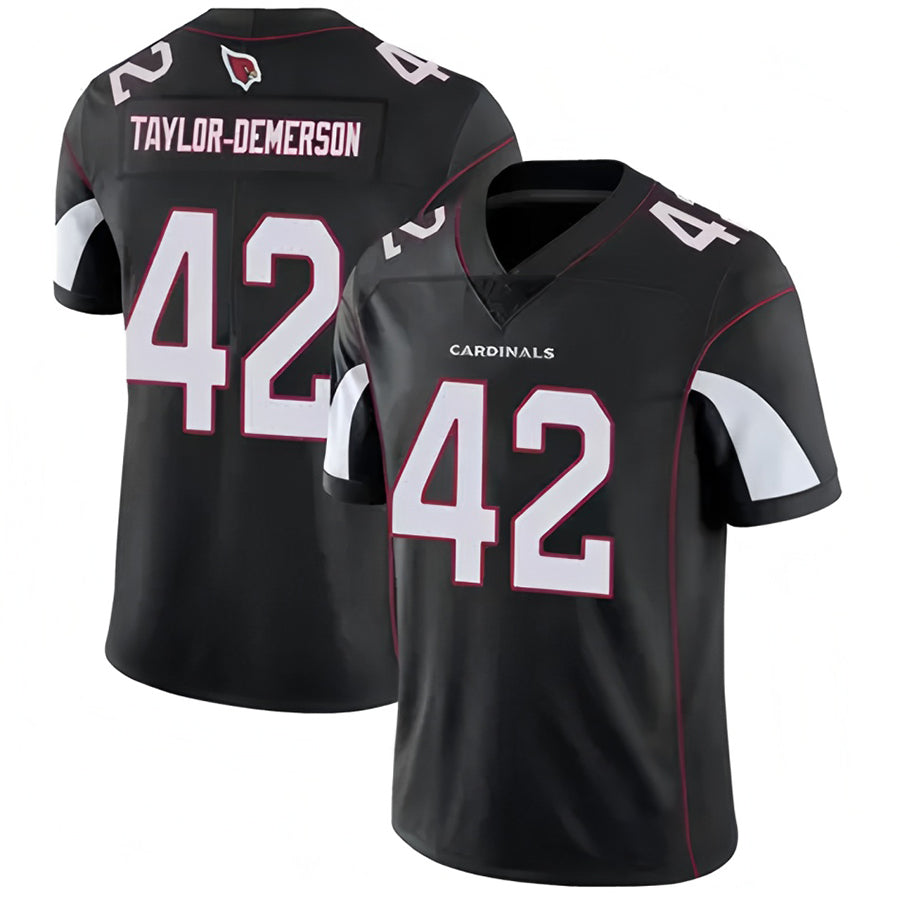 Custom #42 Black ARI Football Shirt Top
