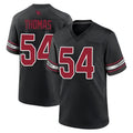 Custom #54 Black ARI Football Shirt Top