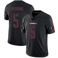 Custom #5 Black ARI Football Shirt Top