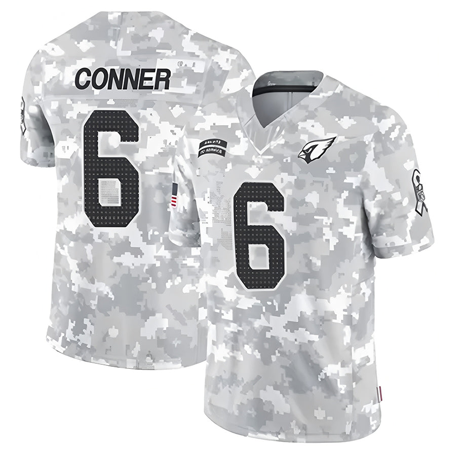 Custom #6 ARI Football Shirt Top