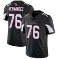 Custom #76 Black ARI Football Shirt Top