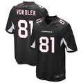 Custom #81 Black ARI Football Shirt Top