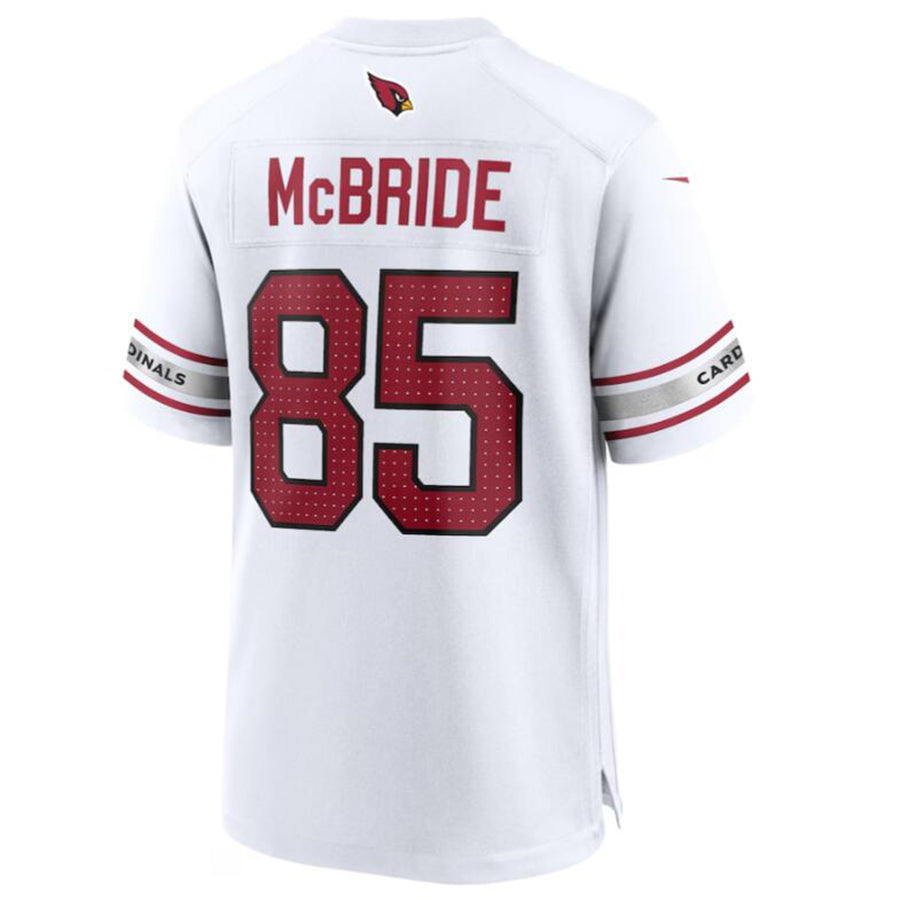 Custom #85 White ARI Football Shirt Top