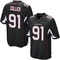 Custom #91 Black ARI Football Shirt Top