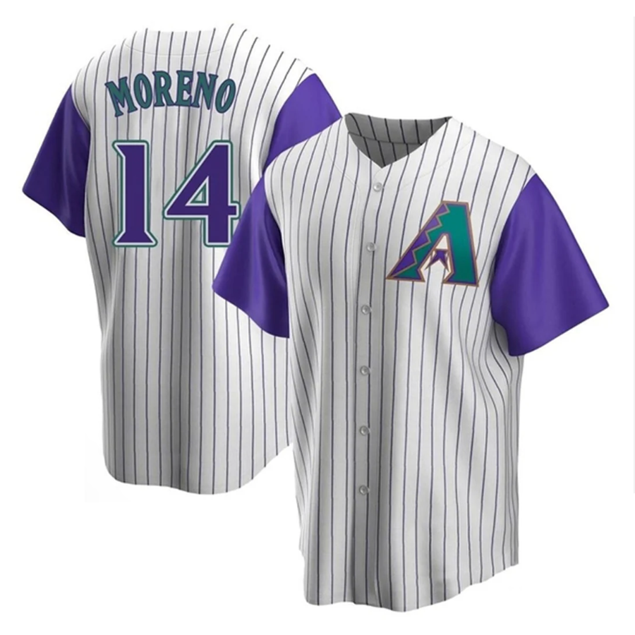 Custom #14 ARI Baseball Shirt Top