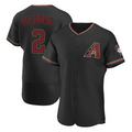 Custom #2 Black ARI Baseball Shirt Top