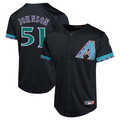 Custom #51 Black ARI Baseball Shirt Top