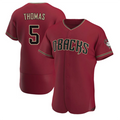 Custom #5 Red ARI Baseball Shirt Top