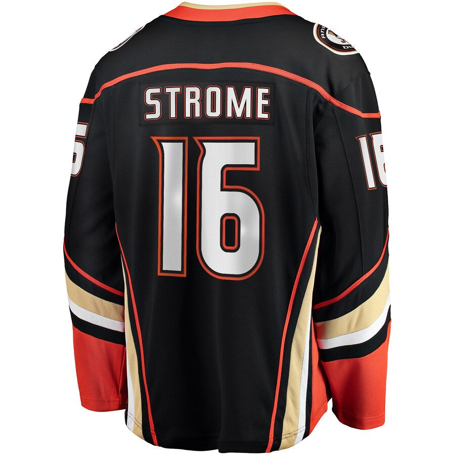 Custom #16 Black ANA Hockey Shirt Top