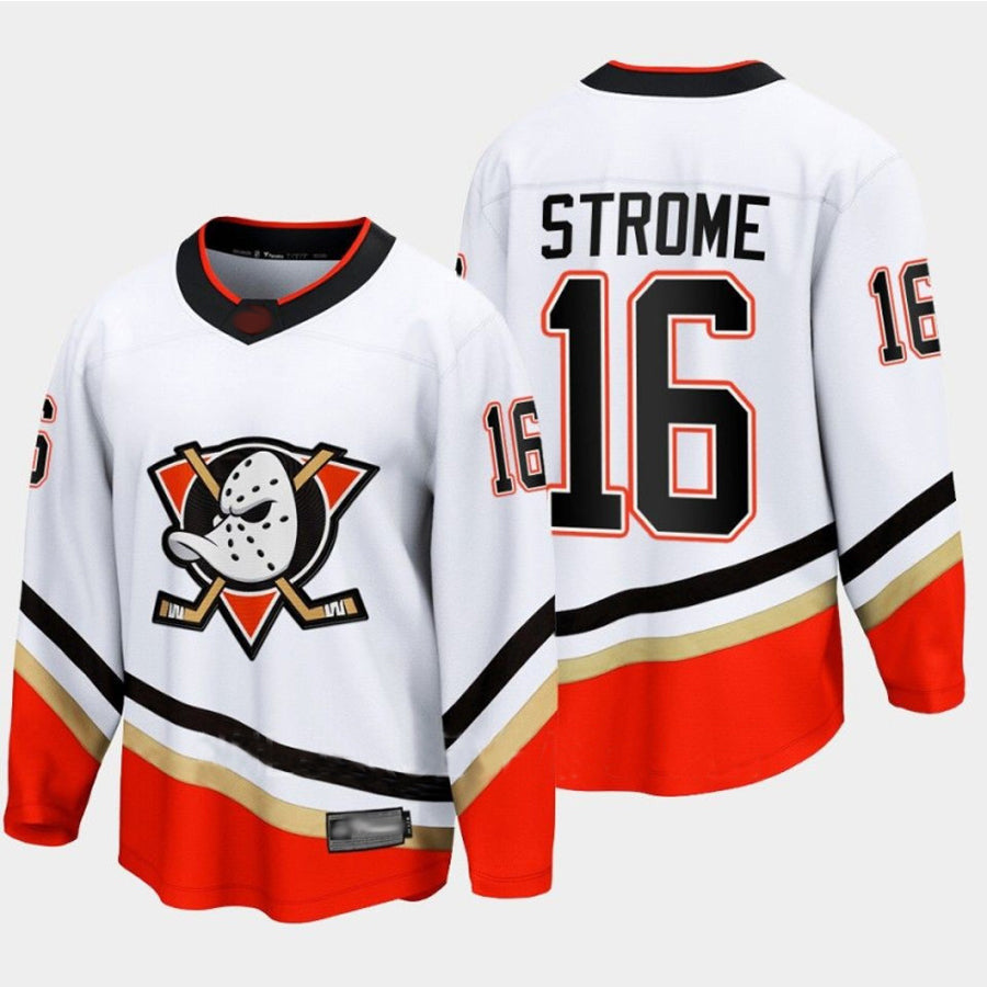 Custom #16 White ANA Hockey Shirt Top