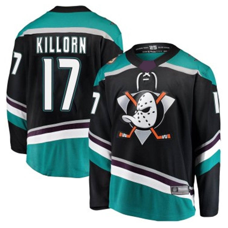 Custom #17 Black ANA Hockey Shirt Top