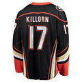 Custom #17 Black ANA Hockey Shirt Top