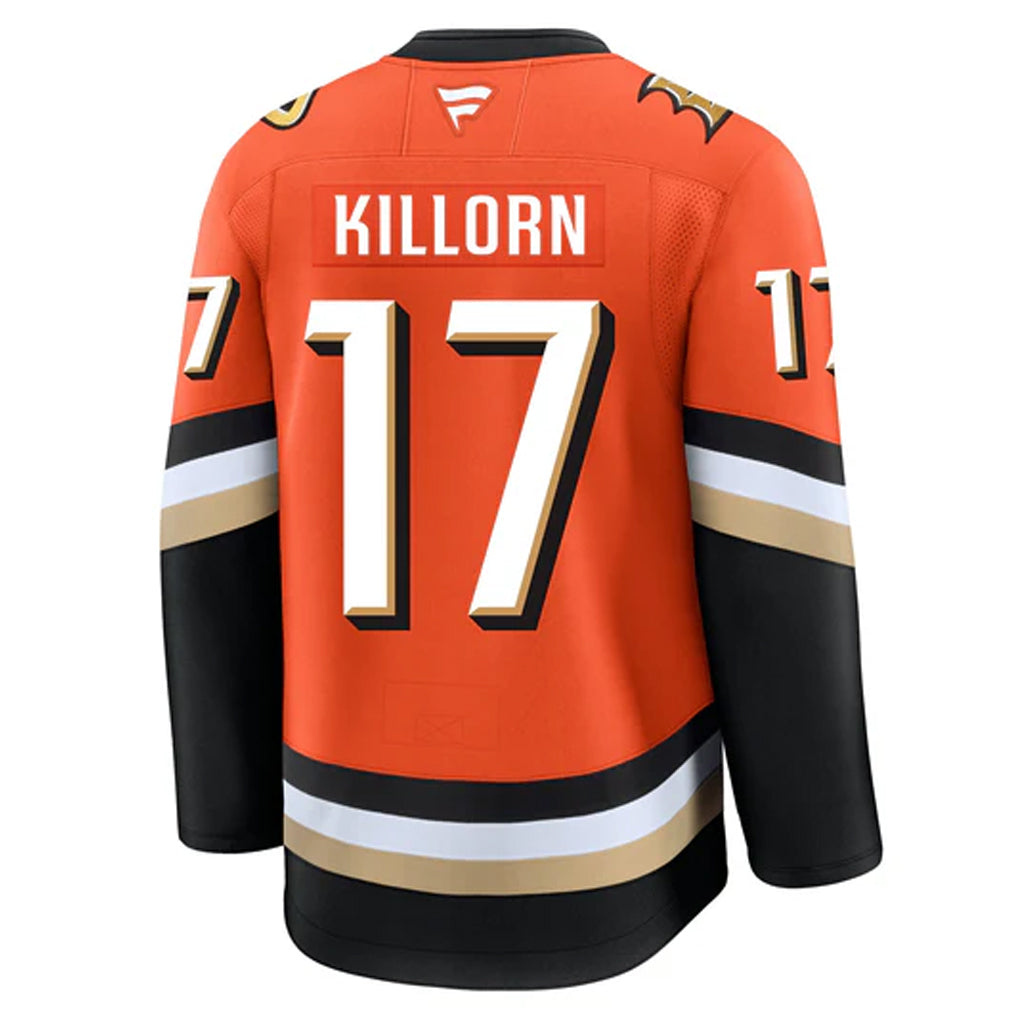 Custom #17 Orange ANA Hockey Shirt Top