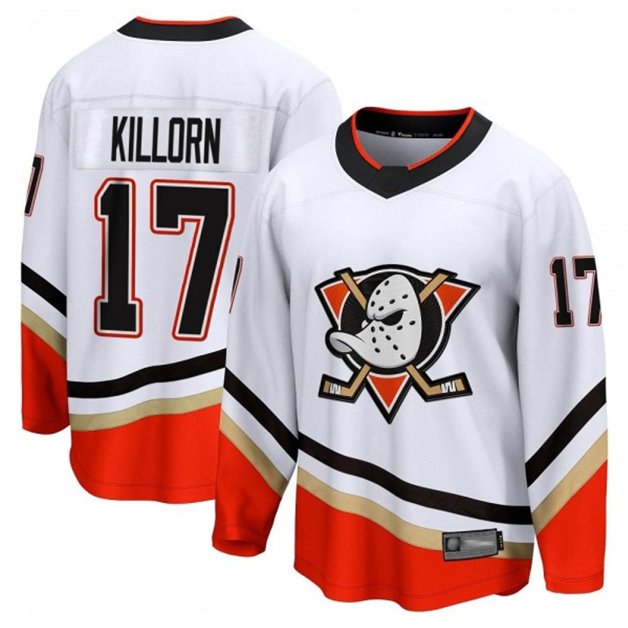 Custom #17 White ANA Hockey Shirt Top