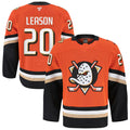Custom #20 Orange ANA Hockey Shirt Top